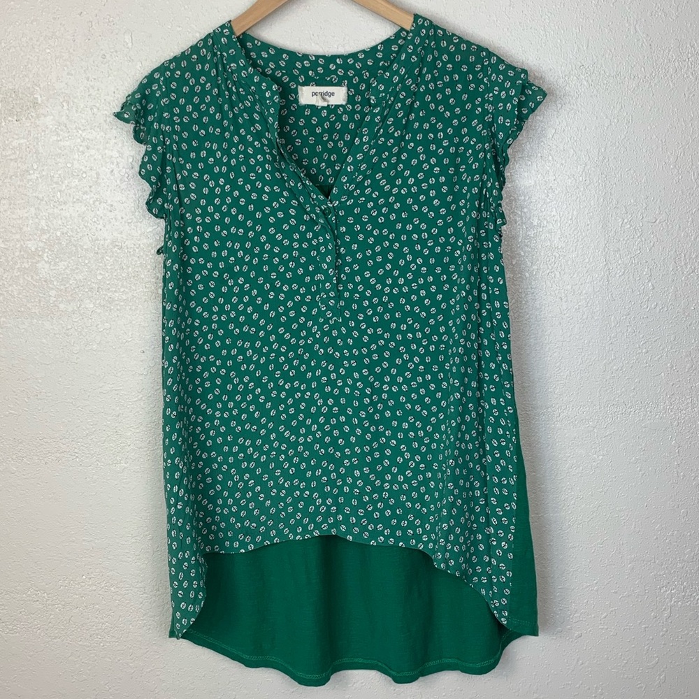 Anthropologie Porridge Size M Green Ladybug - Picture 1 of 7